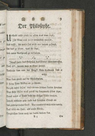 Der Philosophe.