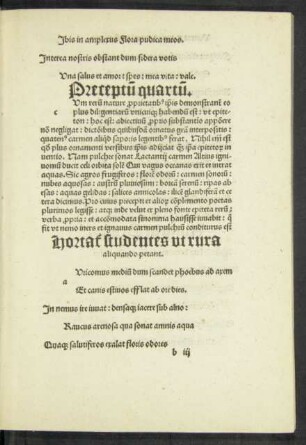 Preceptum quartum.