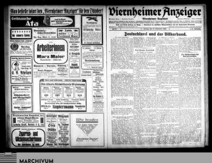 Viernheimer Anzeiger : Viernheimer Zeitung : Viernheimer Tageblatt : Viernheimer Nachrichten : Viernheimer Bürger-Ztg. : Viernh. Volksblatt