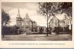 Ansicht von Dr. R.Schorlemmer's Sanatorium, Bad Godesberg