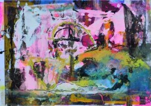 Hintergründe II - Rosa Licht