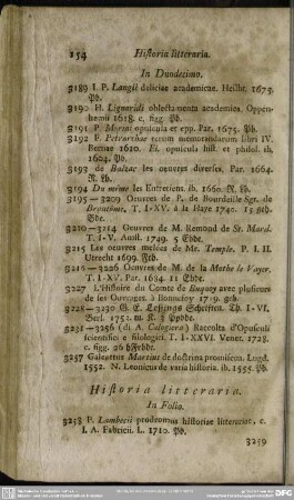 Historia litteraria