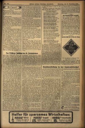 Zweite Ausgabe vom Dienstag, den 10. Dezember 1929.