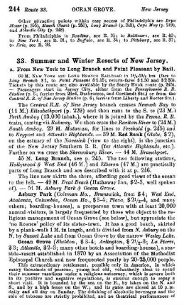 From New York to Long Branch and Point Pleasant by Rail