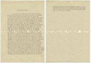 Maschinenschriftlicher Lebenslauf eines Reichsbahn-Beamten