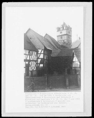 Evangelische Pfarrkirche — Chorturm