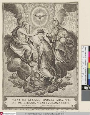 [The Coronation of the Virgin; Marienkrönung]