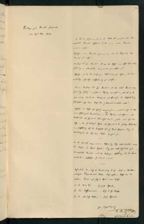 Beilage zum Senatsprotokoll vom 14. August 1828