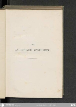 2: Botanik, Pharmakognosie, spezielle Pharmazie