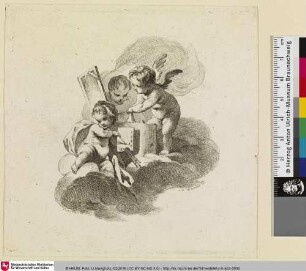 [Putti mit der Malerei]