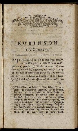Robinson the Younger.