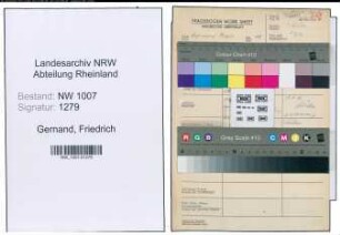 Entnazifizierung Friedrich Gernand , geb. 03.04.1897 (Werkmeister)
