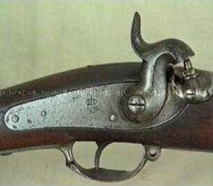 Gezogener KArabiner mit Perkussionszündung