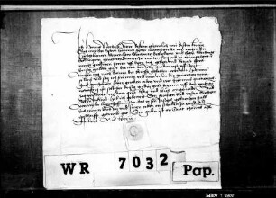 Hans Nothaft, Ritter, quittiert dem Landschreiber über 30 fl. Zins, die ihm erst auf 23. April 1484 verfallen wären.