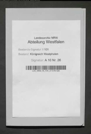 Notariatstaxe im Fuldadepartement