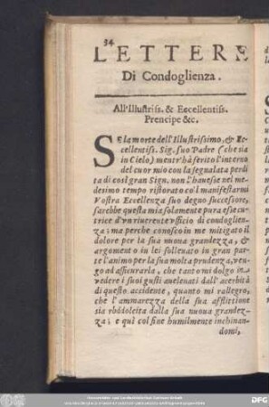 Lettere Di Condoglienza.