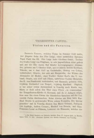 Vierzehntes Capitel. Tizian und die Farnesen.