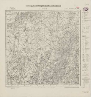 2963 (alte Nr.: 1496) Kl. Drensen, Meßtischblatt (4cm - Karte)