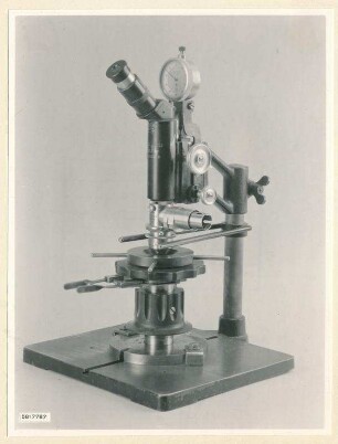 Leitz Einmess-Mikroskop, Foto 1958