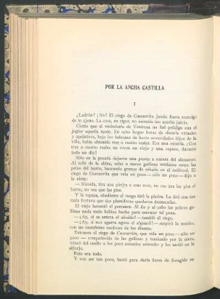 Por la ancha Castilla