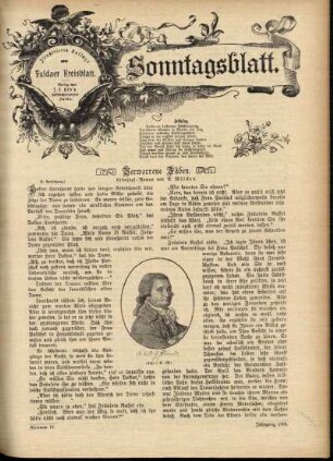 Ausgabe vom Sonntag, den 25. April 1909.