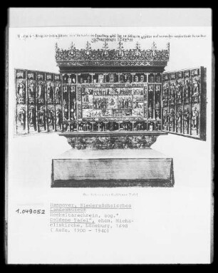 Sogenannte Goldene Tafel, ehemals Michaleskirche, Lüneburg