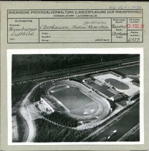 Oberhausen, Sportanlagen