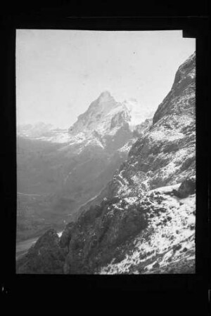 Eiger und Mönch von der Großen Scheidegg aus gesehen
