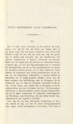 Mijne bestemming naar Palembang
