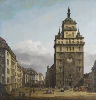 Die ehemalige Kreuzkirche in Dresden