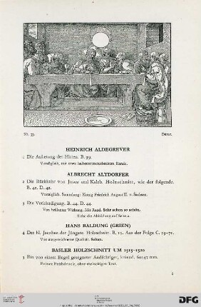Kupferstiche alter Meister (Nr. 1-96)
