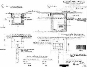 Bad Friedrichshall-Jagstfeld: Empfangsgebäude Kabelschächte