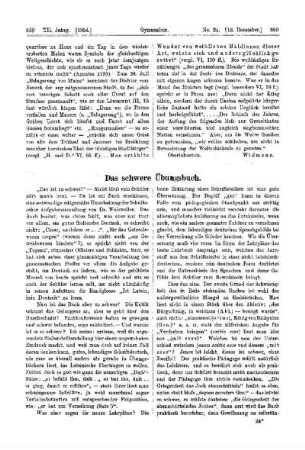 Das schwere Übungsbuch