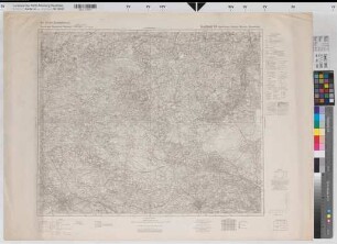 Deutsches Reich Karte des Deutschen Reiches (Großblätter) Deutsche Heereskarte Nr. 59 Haselünne - Vechta - Rheine - Osnabrück 1941 1 : 100 000 55 x 68 Druck Benkhausen