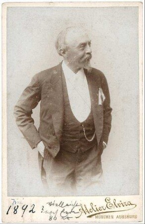 Fotografie von Hans von Bülow (1830-1894)