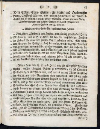 Dem Edlen, Ehrn-Vesten, Fürsichtig und Hochweisen ...
