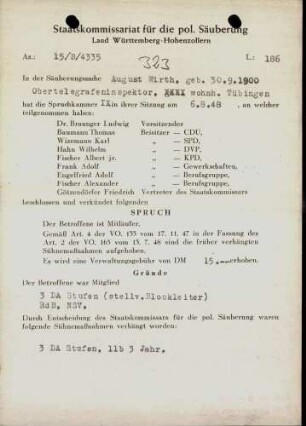 Wirth, August