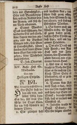 XIV. Aufs Fest St. Michaelis.