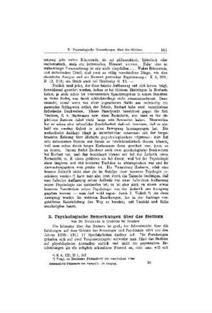 Psychologische Bemerkungen über das Stottern