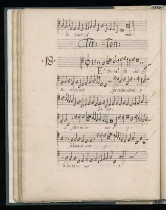 18. Magnificat tertius tonus