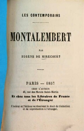 Montalembert