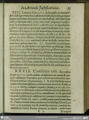 XXVII. Confessio oris