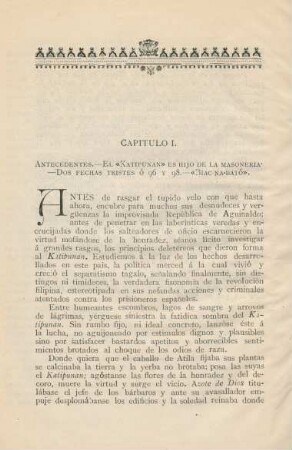 Capitulo I. Antecedentes...