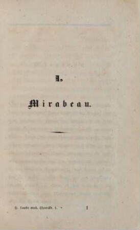 I. Mirabeau