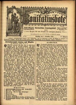 Ausgabe vom Sonntag, den 03. November 1895.