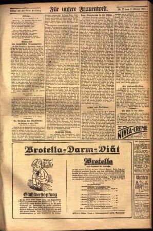 Zweite Ausgabe vom Donnerstag, den 03. Februar 1927.