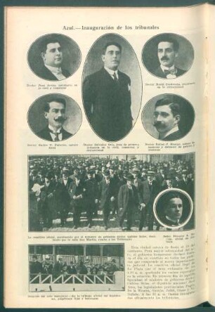 Azul.- Inauguración de los tribunales