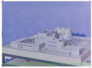 Modell der Kompakten Natriumgekühlten Kernenergieanlage II (KNK II)