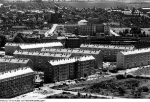 Dresden. Blick vom Rathausturm, 1958