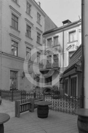 Innenhof Jauniela 22 (Neustraße) in Riga